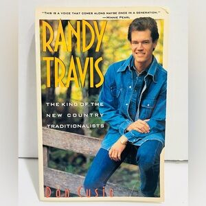 Randy Travis Book The King Of The New Country Traditionalists Paperback